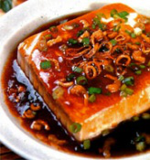 Bean Curd With Oyster Sauce