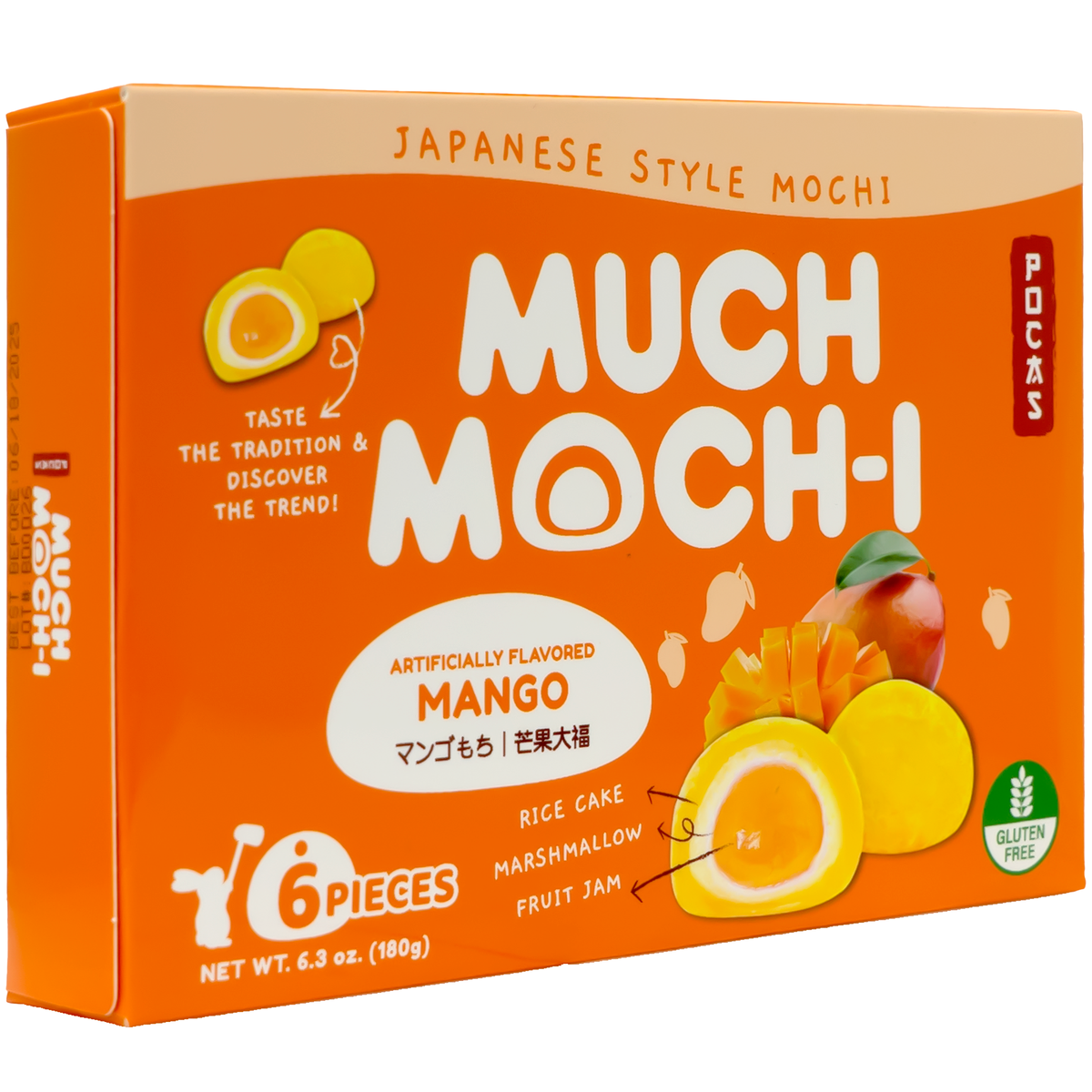 Pocas Much Mochi Mango Flavor 180g