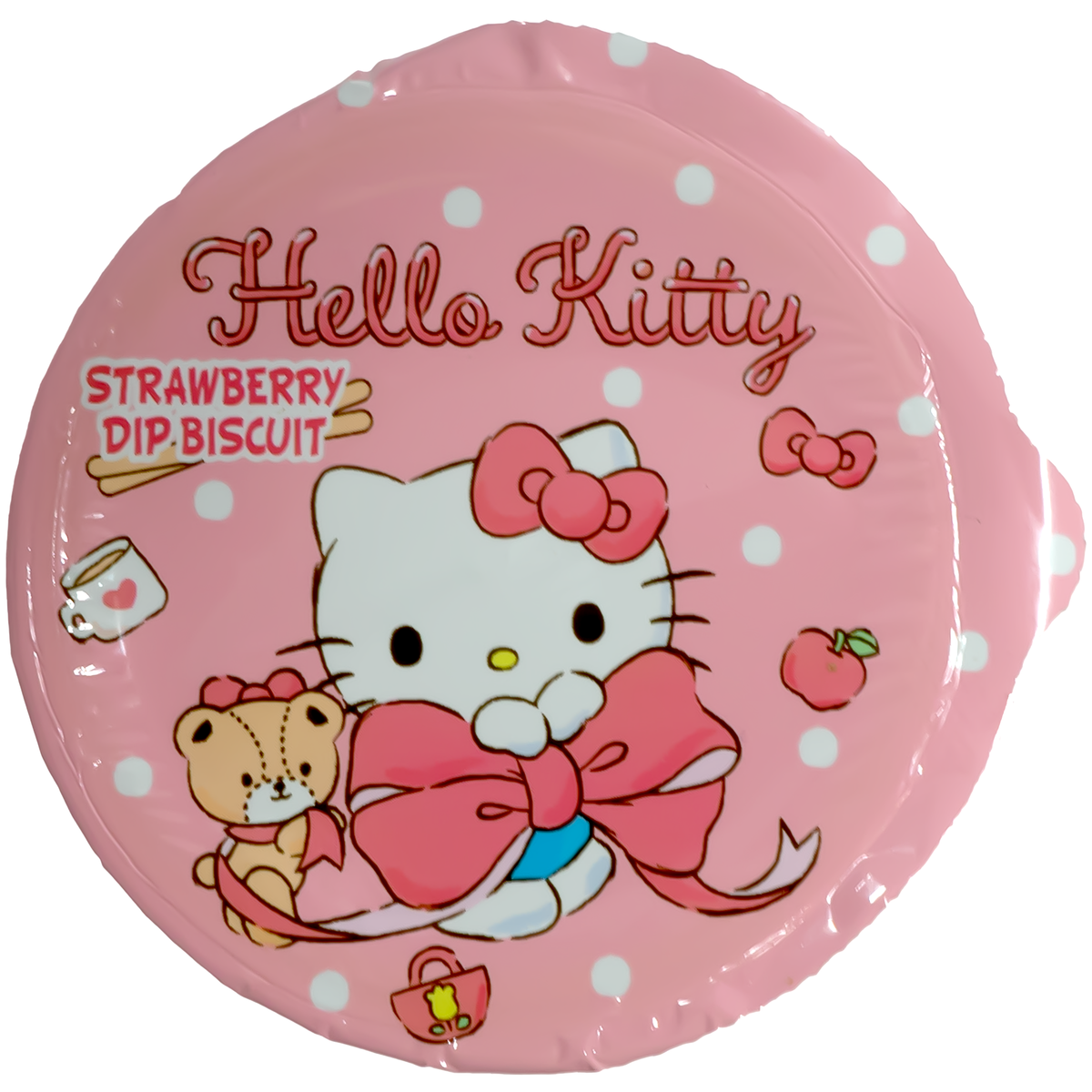 Hello Kitty Strawberry Dip Biscuit 33g