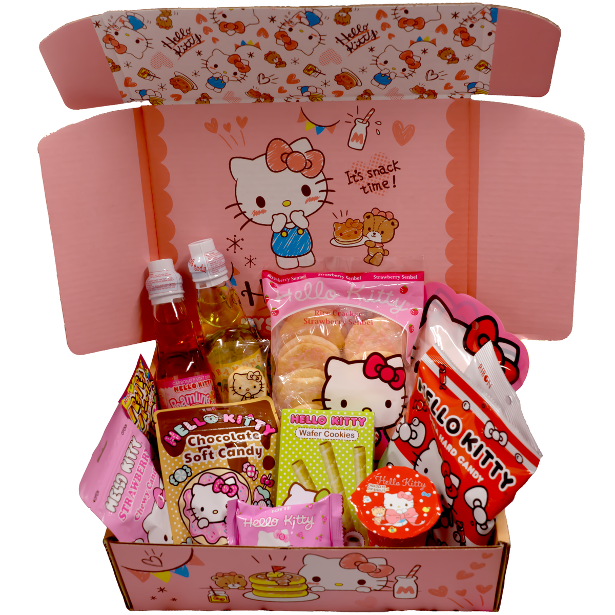 Hello Kitty Kids Mystery Snack Crate - Pink