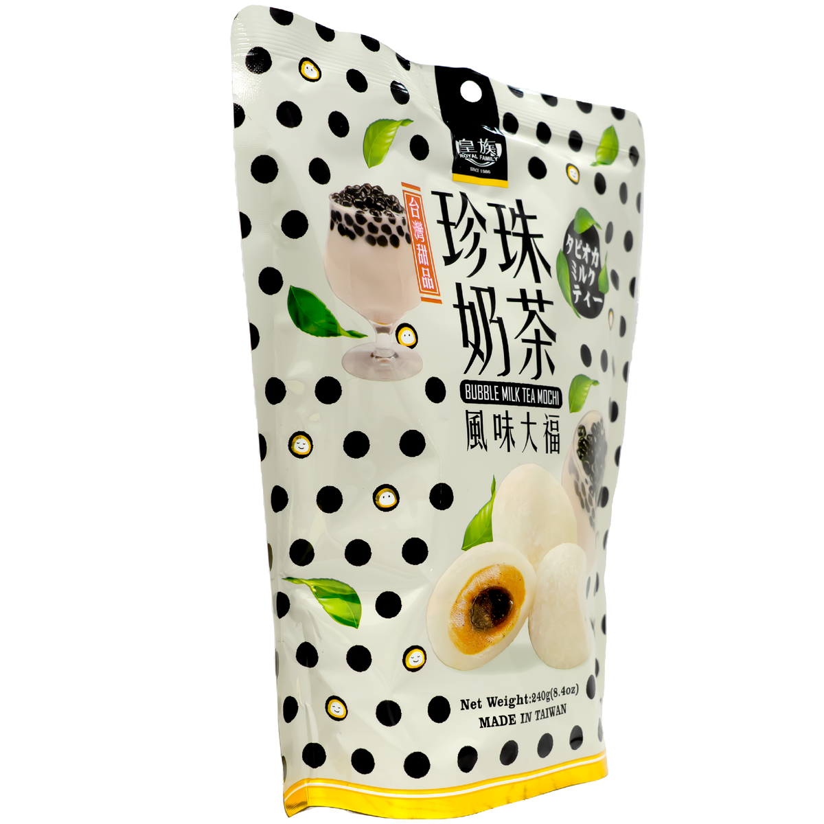 Royal Family Bubble Milk Tea Mochi Bag 240g