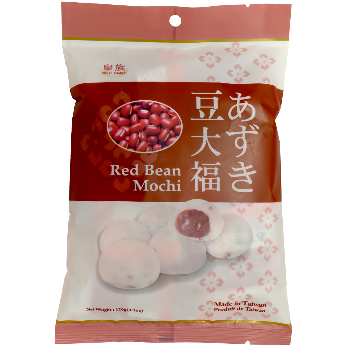 Royal Family Mochi Red Bean Flavor 120g