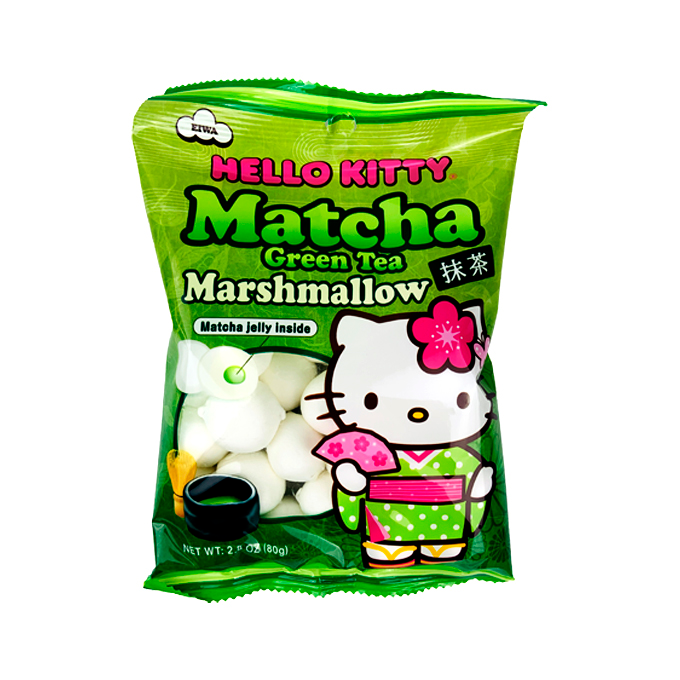 Hello Kitty Marshmallow Matcha Green Tea Flavor 80g