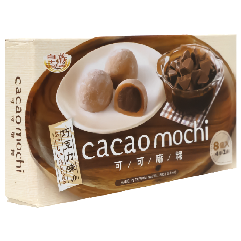 Royal Family Cocao Mochi Chocolate Flavor 80g