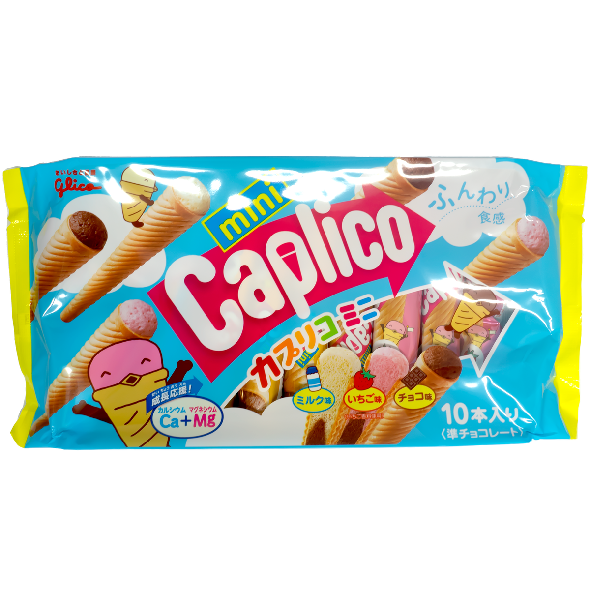 Glico Caplico Mini Bouquet Wafer Cone Big Bag 82.5g