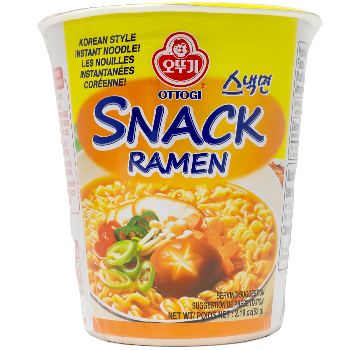 Ottogi Snack Ramen 62g