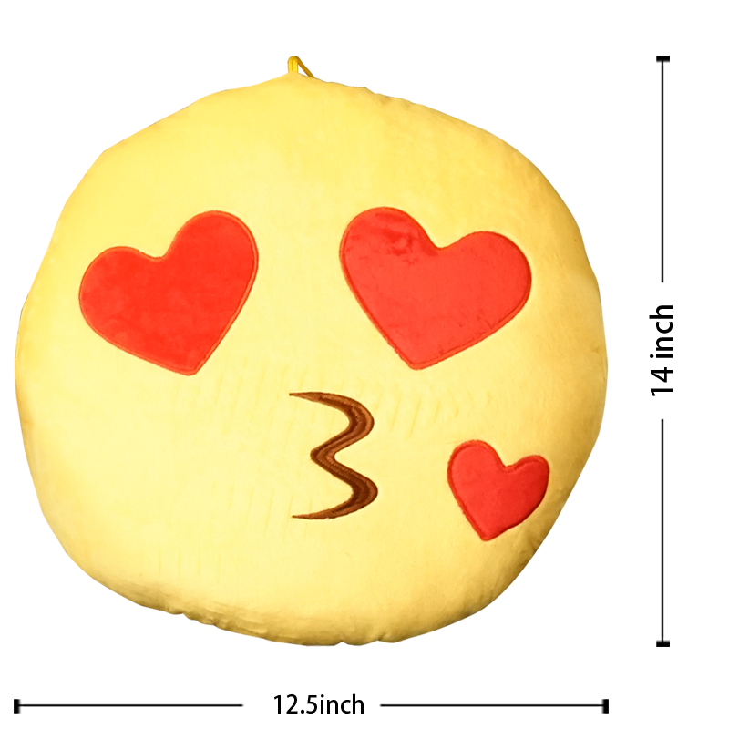 Kissing face cushion