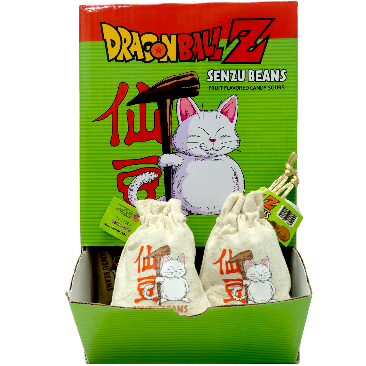 Dragon Ball Z Senzu Beans Sour Fruit Flavored Candy 57g